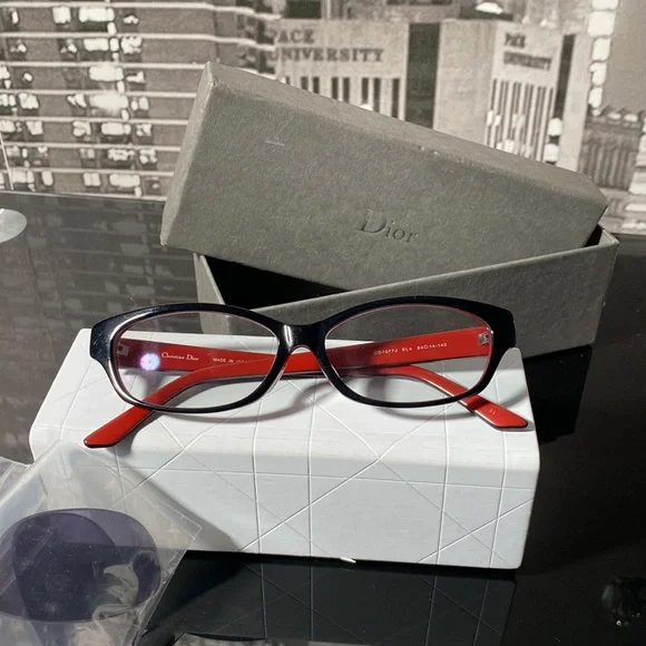 Authentic Christian Dior Logo Cannage Eyewear Sunglasses w/Lens - Picture 12 of 13